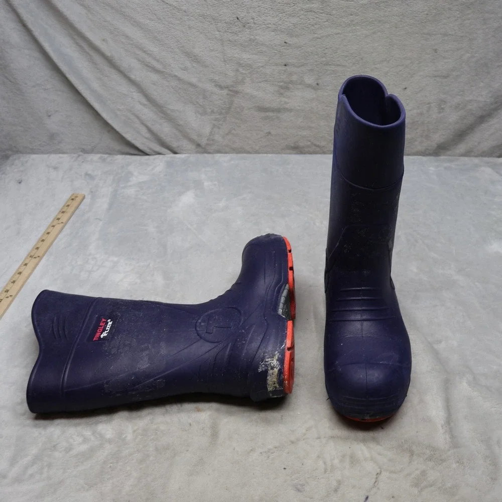 Tingley Unisex M11 W13 Rain Boots Blue Flite Waterproof Protective Durable Work